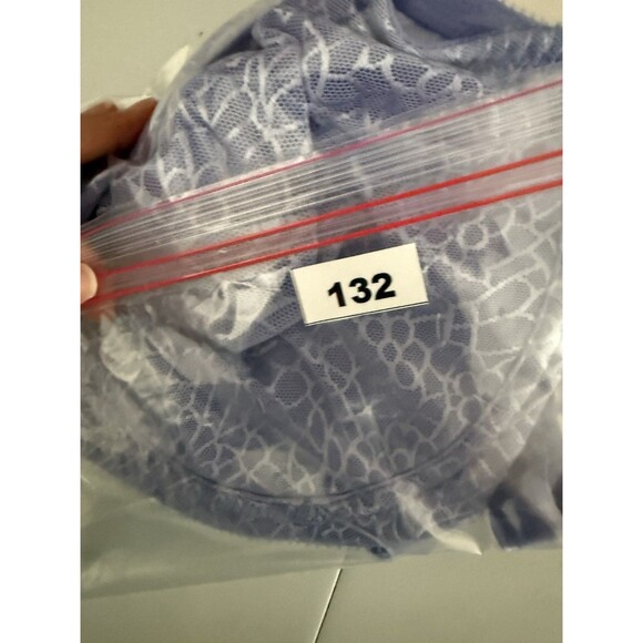 Delimira Minimizer Support Bra 34F Lined Smoothing Underwire Lilac Womens New - Picture 7 of 7